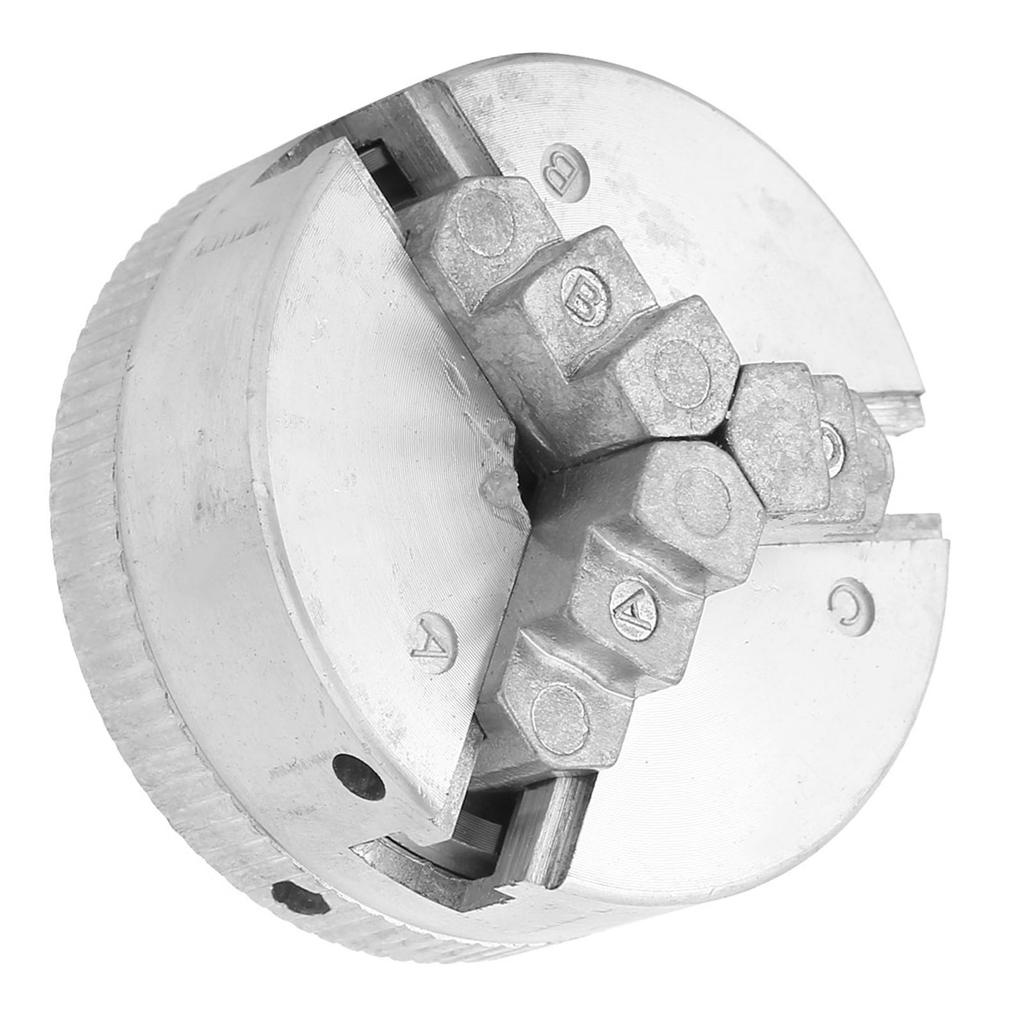 Z011 Zinc Alloy 3?Jaw Chuck Clamp Accessory for Mini Metal Lathe