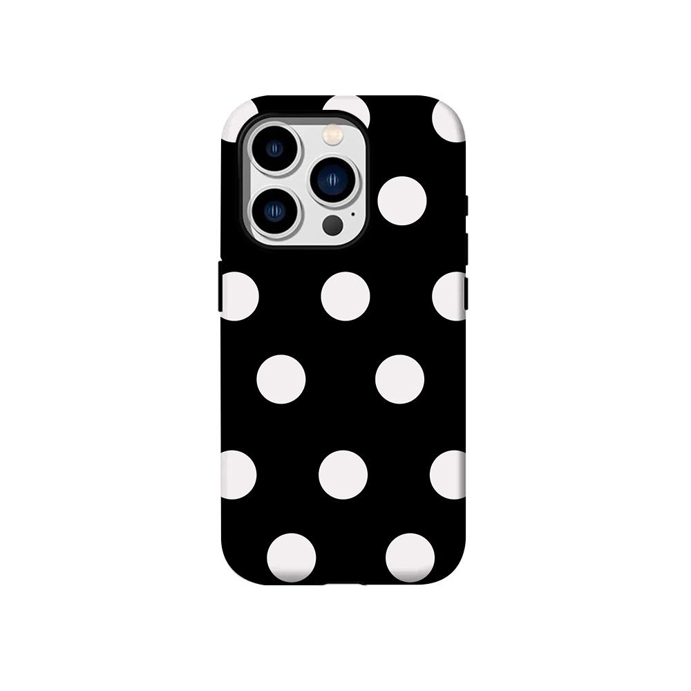 Роскошный цветной чехол Clmj в точку для iPhone 17 16 15 14 13 12 11 Air Pro Max Plus Роскошная двухслойная задняя крышка