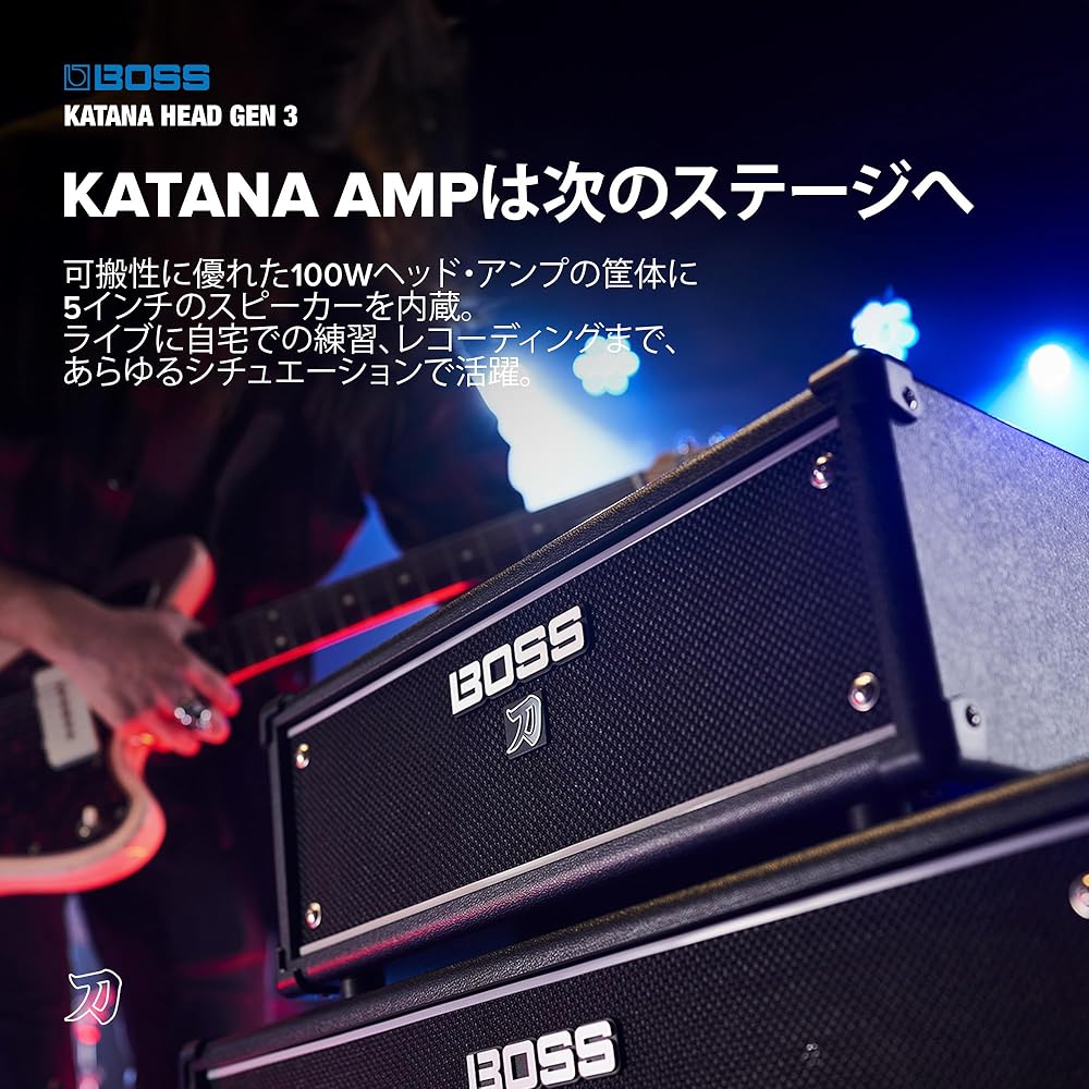 BOSS KATANA-HEAD Gen 3 Guitar Amp Head 3rd Generation 100W Multifunction with 5" Speaker