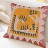 Ancient Egypt Tiger Leopard Cushion Cover Car Throw Pillow Case For Sofa Car Christmas Gift 40X40Cm 45X45Cm