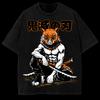 Inosuke Hashibira Demon Slayer Washed Vintage Oversize Anime Graphic T-Shirt Women Men Retro 90s Manga Double Print Short Sleeve Female Male Clothing