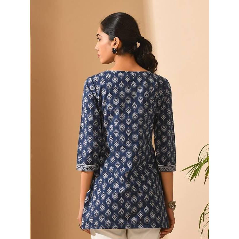 Женская принтованная вискозная прямая курта топ индийская пакистанская праздничная одежда топ туника SC-2147