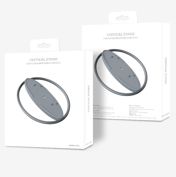 PS5 Stand Vertical Stand Easy Installation High Stability Improved Heat Dissipation PS5 New Stand Charging Cable Included PS5 Accessories PS5 PS5