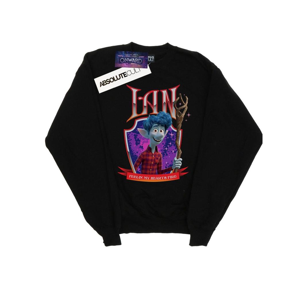 Disney Womens/Ladies Onward Ian Heart´s Fire Sweatshirt