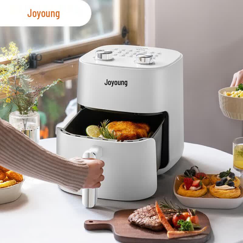 Joyoung 5L Timed Air Fryer with Visible Window CN plug (adapter included)