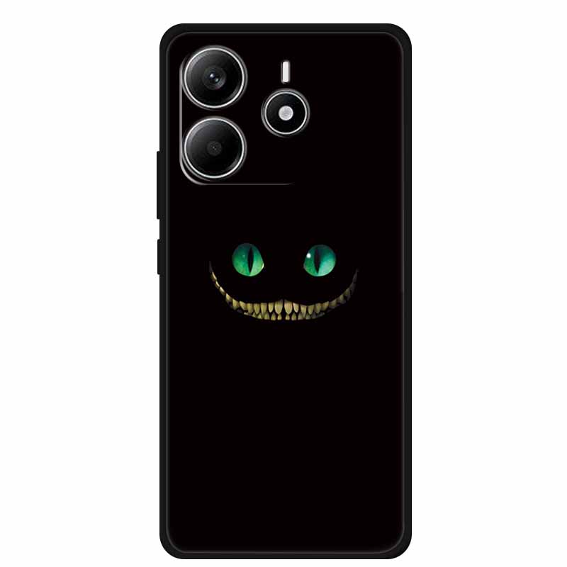 Для Redmi Note 14 4G ГЛОБАЛЬНЫЙ Чехол Животные Мягкий Силиконовый ТПУ Чехлы для Телефона Задняя Крышка для Xiaomi Redmi Note14 4G Защитник Coque