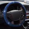 37-39 см блестящий красный бриллиантовый чехол на руль автомобиля для девочек и женщин, универсальный розовый автомобильный интерьер, аксессуары для стайлинга
