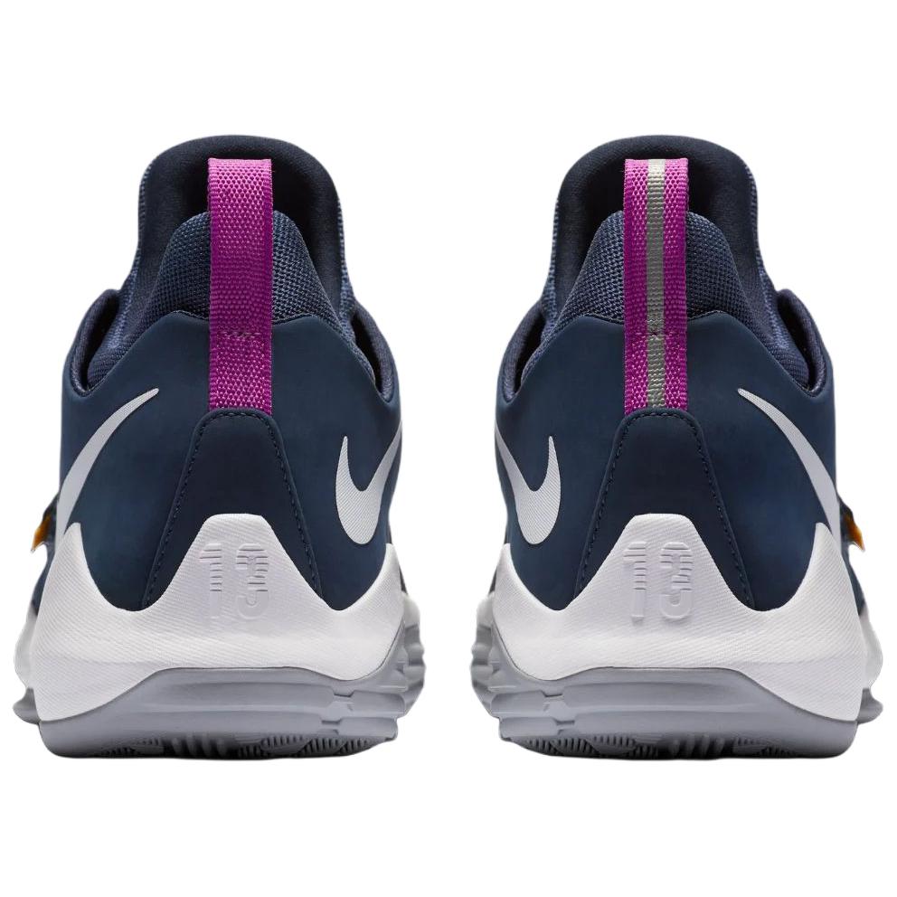 Nike PG 1 Ferocity Мужские кроссовки Синий Обсидиан Университетский-Золотой-Гипер-Фиолетовый-Волчий Серый IV2869-417