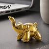 Home Art Decoration Piece Nordic Animal Statue Gold Elephant Monkey Rabbit Figurines Luxury Water-rinseable Decor Desk for Bookshelf Living