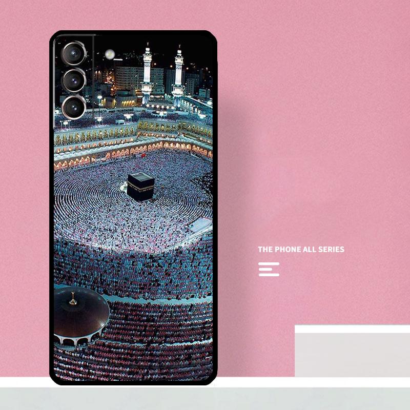 Чехол для телефона с изображением мусульманских паломников в Мекке Для Samsung Galaxy S25 S26 Ultra S20 S21 S22 S23 S24 Plus S10 S25 FE Чехол Coque