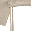 NOIRER FOR WOMAN Two-Way Off-Shoulder V-Neck Knit (Sand Beige)