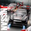 2024 New Half-scale Four-wheel Drive GTR Remote Control Car 4×4 Drive 30km/h High Speed Drift 2.4G CVT RC Car Toy Boy Toy Gift