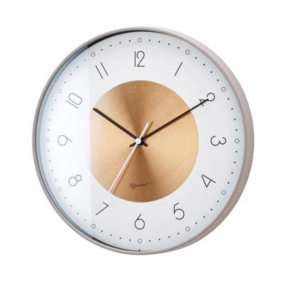 Настенные часы Interform Norte Copper Warm Gray White Sweep Movement CL-4090