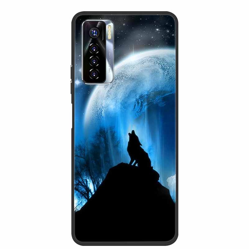 Для Tecno Camon 17 Pro Чехлы 17P 17 Мягкий ТПУ Силиконовый Чехол для Телефона для Tecno Camon 17P Задняя Крышка Бампер Fundas Camon17 CG7n Capa