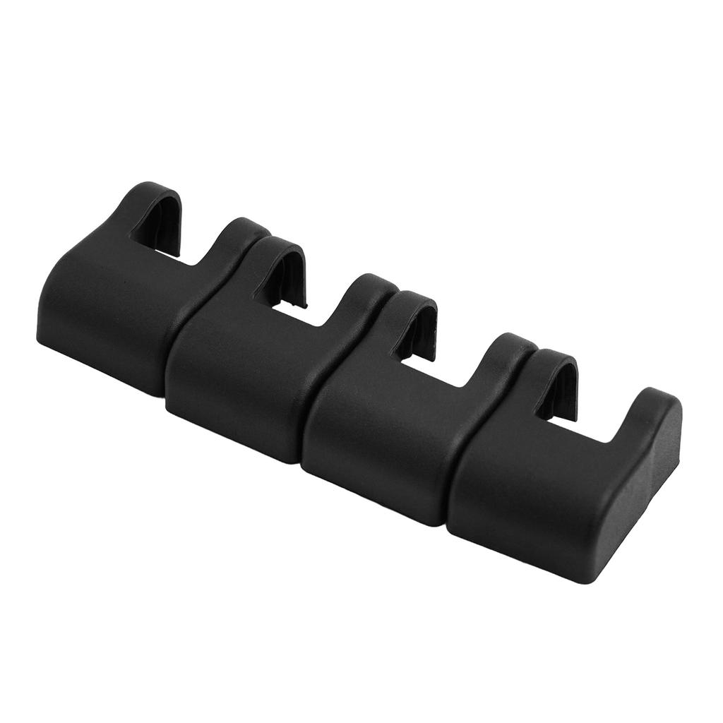 4 шт./компл. ABS крышка автомобильного дверного упора для Golf 7 MK7 7.5 MK7.5 2013-2020 пластиковые детали аксессуары черный