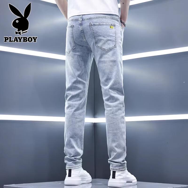 PLAYBOY Мужские прямые джинсы слим-фит