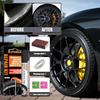 Car Alloy Wheel Repair Kit Black Rim  Remover Restore Scratched Wheels Pen for Automotive DIY Easy to Apply and Fast Drying