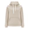 Women's Casual Loose Solid Color Long-sleeved Crewneck Sports Hoodie