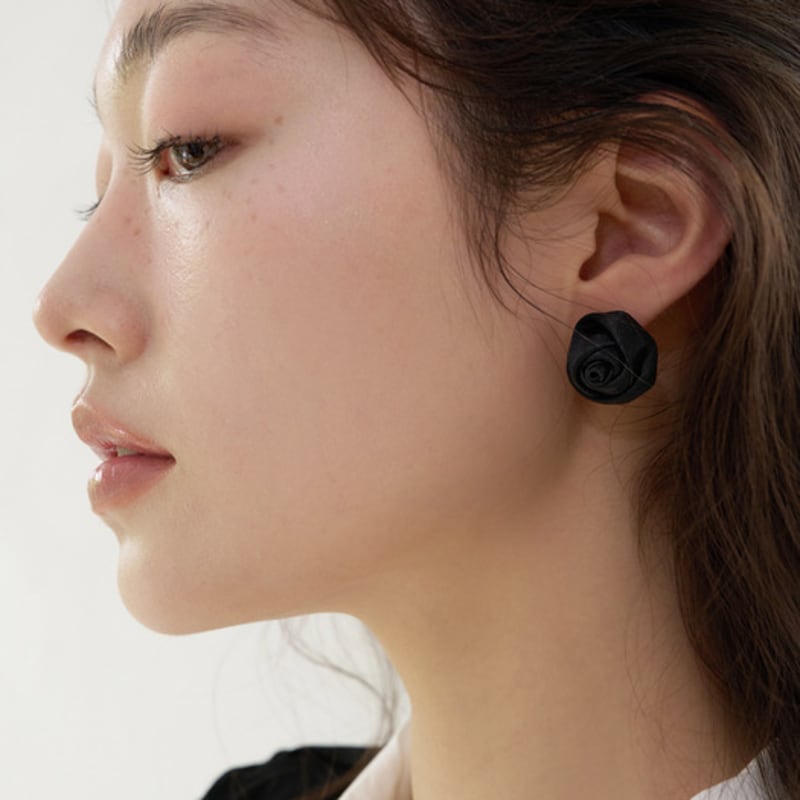 ФАНТАСТИЧЕСКАЯ ПЛАНЕТА серьги бутоны роз (2colors)