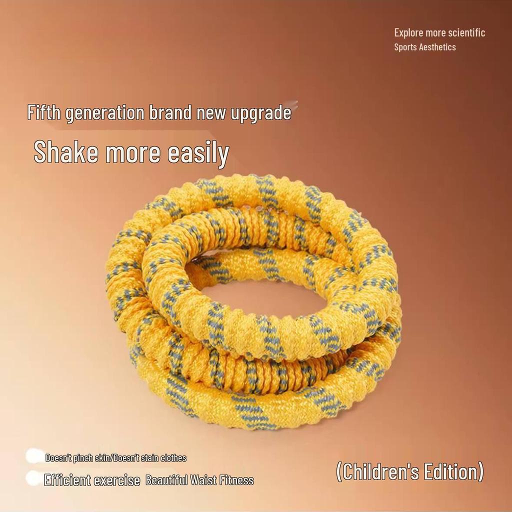 Улучшенный бесшумный утяжеленный хула-хуп для похудения талии и формирования живота