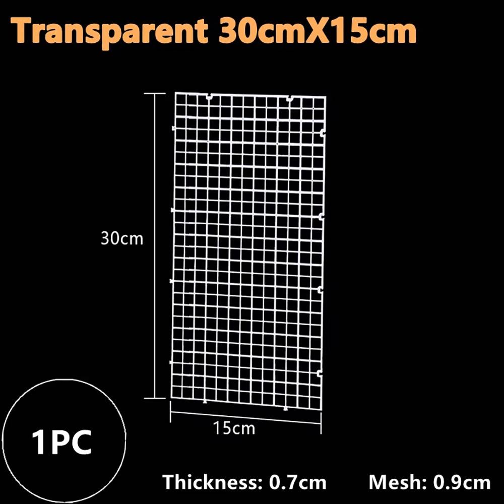 1 шт. Многофункциональная изоляционная сетчатая плата 30x30 см Пластиковая подложка для грунта, лоток, черный, белый, разделитель, сетка