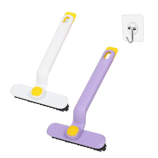 Многофункциональная вращающаяся щетка для чистки щелей с жесткой щетиной, эргономичный дизайн, бытовое использование, щетка для ванной комнаты, инструмент