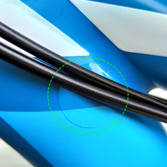 Наклейка-декаль для защиты от натирания и царапин цепи и рамы для катания на открытом воздухе для горного и шоссейного велосипеда