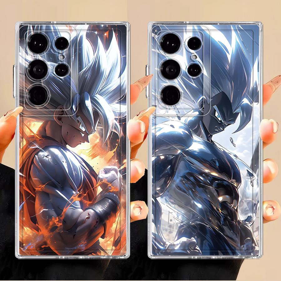 Чехол для телефона Samsung Galaxy S20 Plus S21 S26 S23 Ultra Note 20 Ultra 10 S22 FE S25 Edge S24 Аниме Dragon Ball