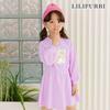 Lillyputy Haha Rabbit Dress  Violet 