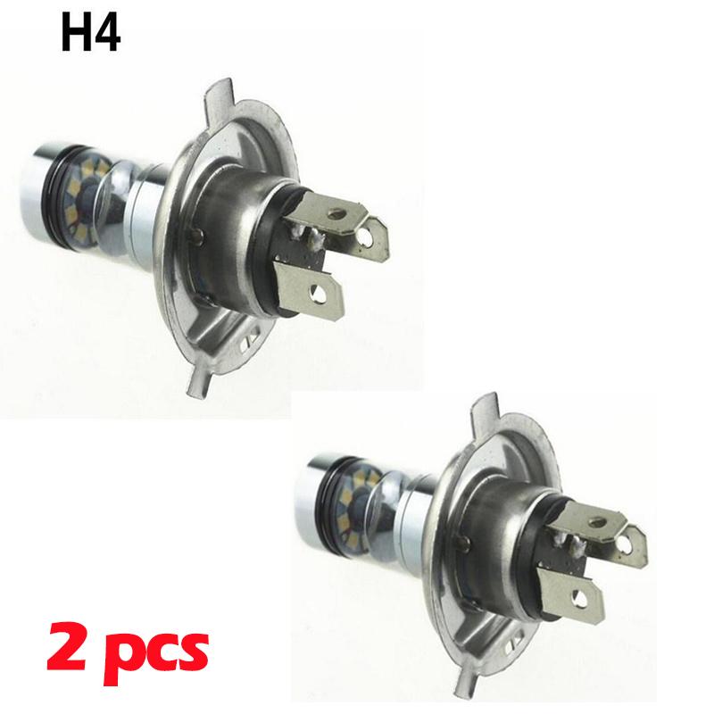 2шт 110W Cree Led дальнего света 8000K Автомобильные противотуманные фары H4 H7 Белый свет