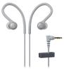 Наушники-вкладыши Audio Technica SONICSPORT Спортивные серые GY Водонепроницаемые/Для ATH-SPORT10