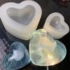 Creative Handmade Love Heart Crystal Silicone Mold Craft Cake Decor DIY Candle Resin Soap Plaster Creative Making Tools Supplies