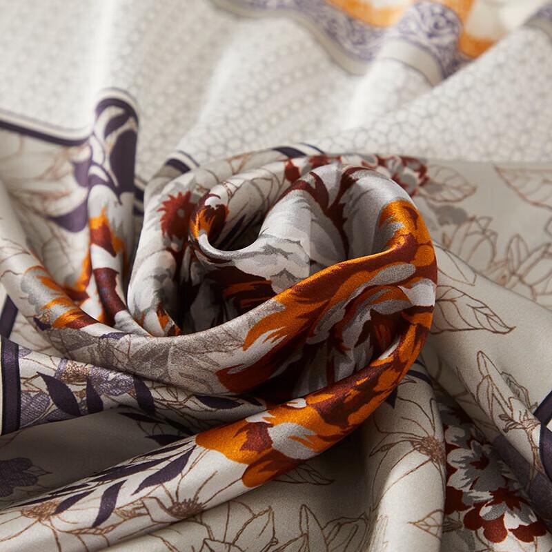 Hengyuanxiang Children's New Chinese Style Silk Scarf