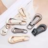 5PCS Zinc Alloy Zipper Pullers Gold/Silver/Black Zipper Puller Replacement Garment Suitcase Bag Zipper Accessories