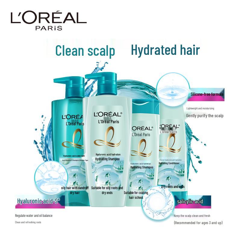 Увлажняющий шампунь с гиалуроновой кислотой L'Oréal