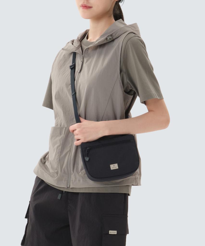 Сумка-почтальон Snowpeak Apparel Cample Pocket Sacoche 1,2 л (S26Zucsb17) черный