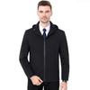 Куртки для мужчин среднего возраста, тонкие худи в стиле business casual для весны и осени, универсальные куртки из тутового шелка для пап среднего и пожилого возраста