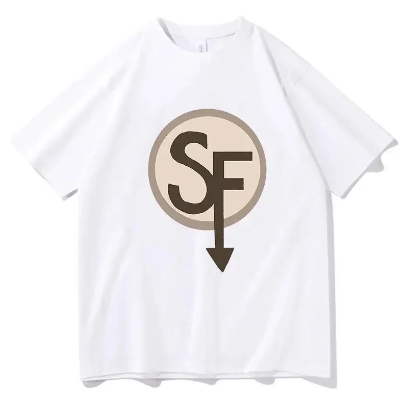 Летняя футболка с принтом Sally Face Girl, женская футболка Kawaii, футболка Harajuku, хлопковые топы, готические графические футболки, бесплатная доставка