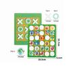 Flip Tic-Tac-Toe Table Game Tictactoe Animal Matching Board Game  Parent-Child Interaction