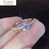 Trendy Elegant Zircon Rings For Women White CZ Crystal Engagement Design  Sale Zircon Rings Female Wedding Jewelry