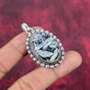 Подвеска из цельного серебра Pinolith Jasper 925 пробы, ювелирные изделия с подвеской из драгоценных камней ручной работы, подарки для жены, абсолютно новый кулон