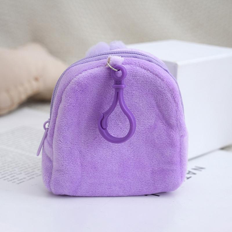 Labubu Креативный кошелек для монет Милый мультяшный большой мешок для мелочи Помада Кабель для передачи данных Сумка для монет Подвеска Брелок для рюкзака Украшение