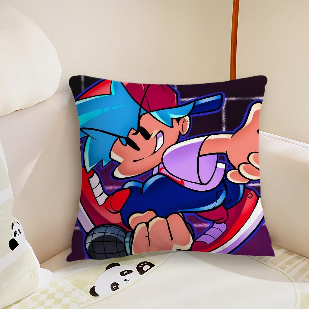 Cushion Cover Living Room Headboard Bedroom Funkin Cool Game Office Friday Cushion FNF Cushion Sofa Nap Time Night Pillow Case