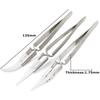 3 PCS Soldering Soldering Tweezers Reverse Anti-Static Tweezers Ceramic Tweezer  Household