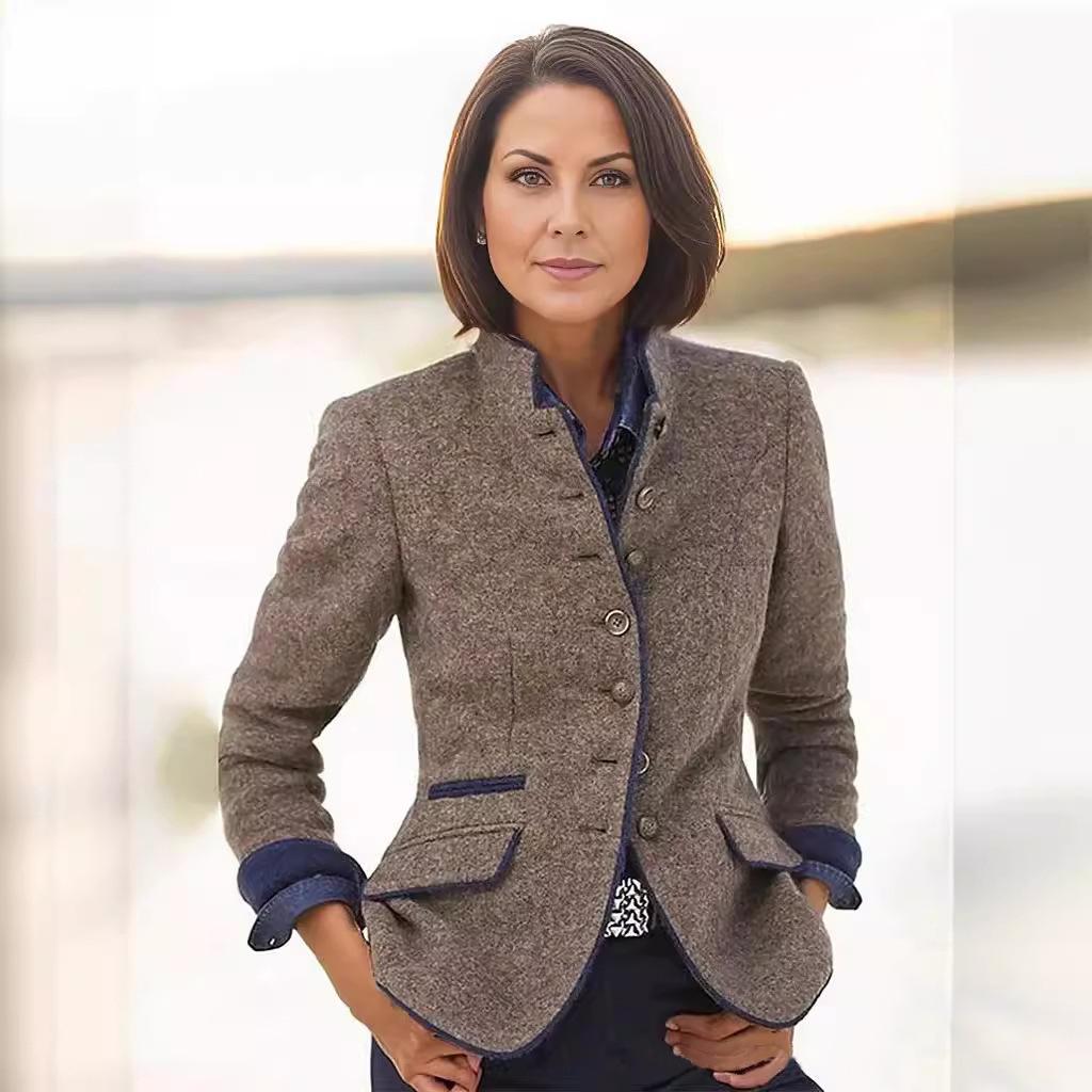 New Women'S Clothing Retro Casual Sexy Daily Fashion Temperament Commuting Business Shirt Long Sleeved Hoodie Top