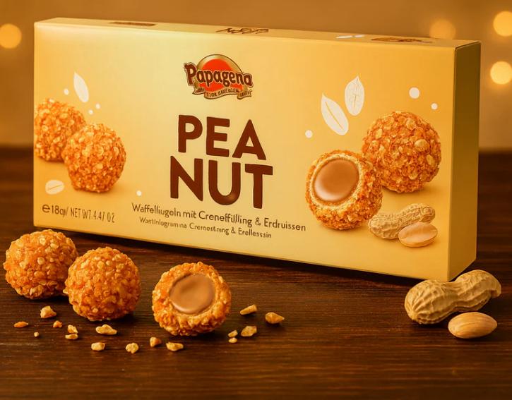 Papagena Waffle Balls with Peanuts 125 g