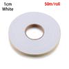 50m/roll DIY Craft Interlining Apparel Clothes Sewing Roll Double-sided Adhesive Fabric Hem Tape