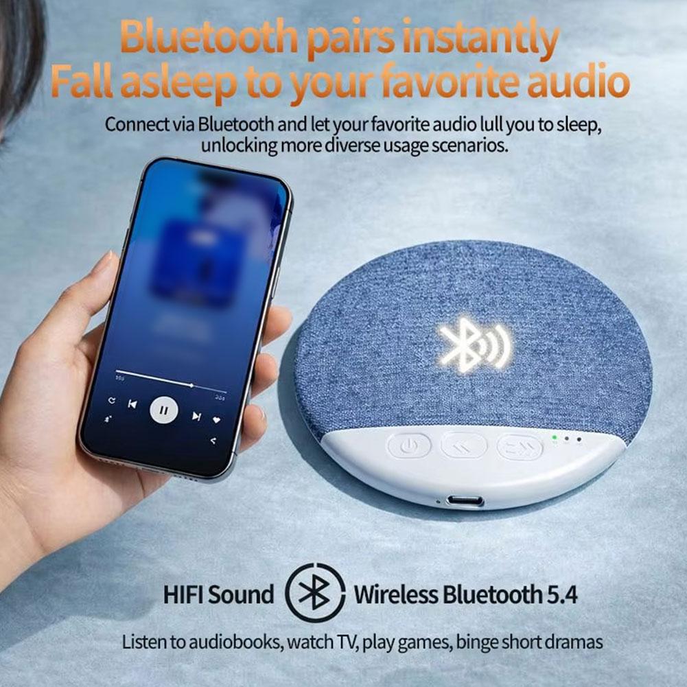 Мини Bluetooth-динамик для сна Под подушку Персональное аудио Беспроводной MP3-плеер Ультратонкий динамик Длительное время работы от батареи