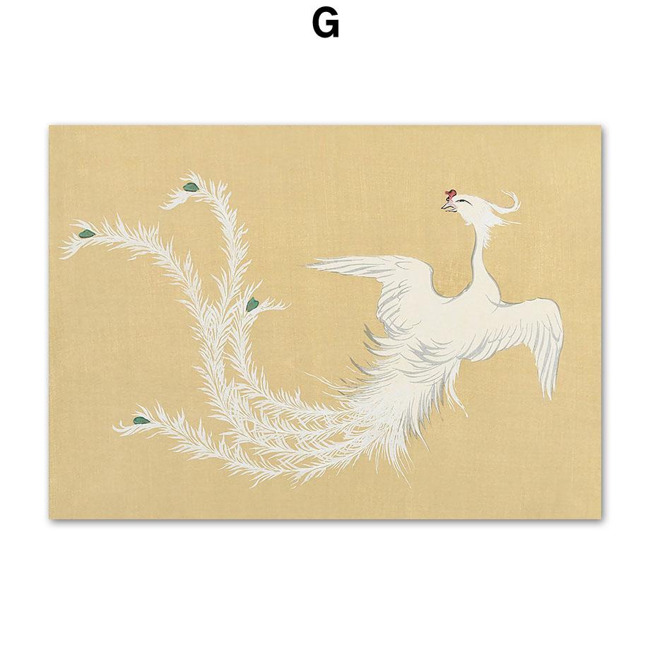 Лотос, рыба, журавль, Анри Матисс, постеры и принты, настенная живопись на холсте для гостиной, декоративные картины в японском стиле