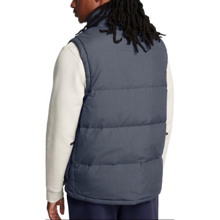 Under Armour Жилет Limitless Minimalist Training Down Vest для мужчин, жилеты Storm-Gray 1385862-044